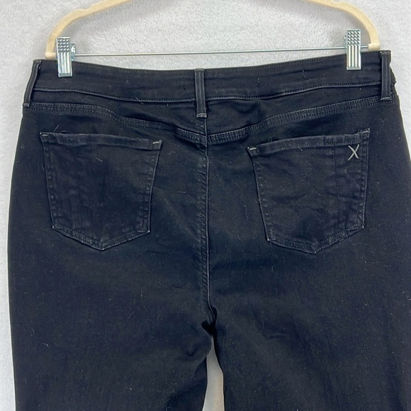 NYDJ Marilyn Straight Women’s Jeans Sz 16P Black Lift Tuck Technology High Rise - Picture 7 of 12